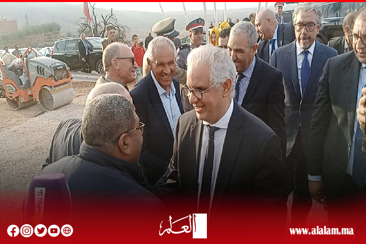 وزير التجهيز والماء يترأس المجلس الإداري لوكالة حوض أم الربيع بأزيلال ويزور سد واد الأخضر ويعطي انطلاقة الطريق الوطنية 25 أفورار بين الويدان وزير التجهيز والماء يترأس المجلس الإداري لوكالة حوض أم الربيع بأزيلال ويزور سد واد الأخضر ويعطي انطلاقة الطريق الوطنية 25 أفورار بين الويدان