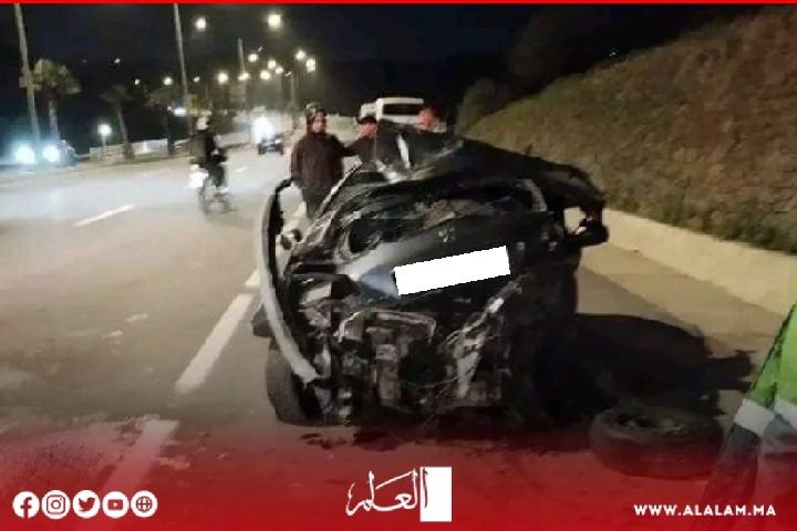 حادث سير مميت لجماهير الجيش الملكي يسفر عن قتيل و4 جرحى