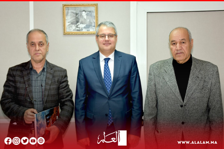 تفاصيل زيارة سفير دولة أذربيجان لجريدة "العلم"..