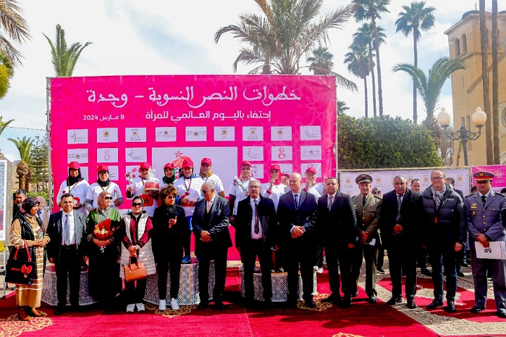 وجدة تخلد اليوم العالمي للمرأة على إيقاع الرياضة للجميع وجدة تخلد اليوم العالمي للمرأة على إيقاع الرياضة للجميع