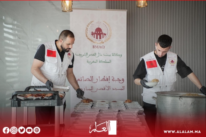 وكالة بيت مال القدس تنهي توزيع السلال الغذائية في القدس وغزة خلال رمضان
