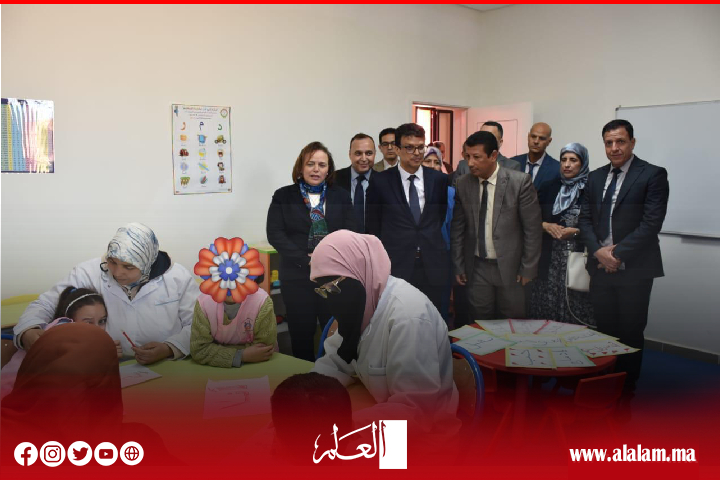 عواطف حيار تشرف على تدشين مركز أطفال التوحد بإبن جرير عواطف حيار تشرف على تدشين مركز أطفال التوحد بإبن جرير