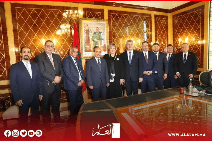 رئيس مجلس المستشارين يستقبل وفدا برلمانيا عن جمهورية التشيك رئيس مجلس المستشارين يستقبل وفدا برلمانيا عن جمهورية التشيك