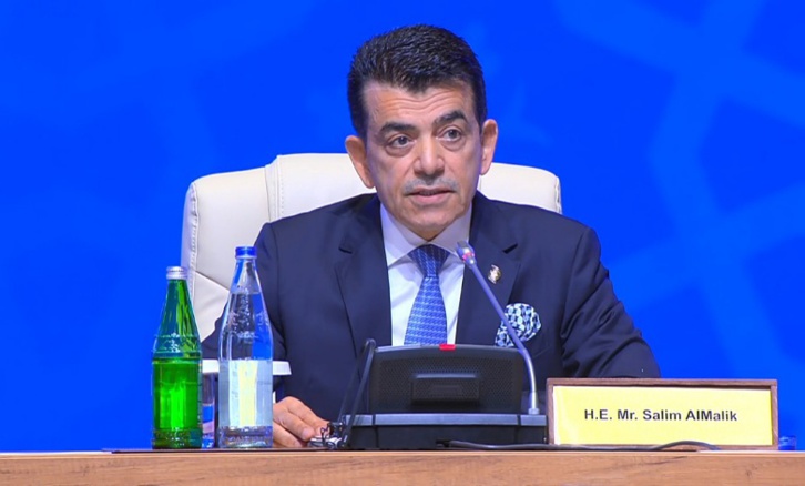 بحضور الرئيس الأذربيجاني ومشاركة الإيسيسكو بالتنظيم.. انطلاق أعمال المنتدى العالمي للحوار بين الثقافات في باكو بحضور الرئيس الأذربيجاني ومشاركة الإيسيسكو بالتنظيم.. انطلاق أعمال المنتدى العالمي للحوار بين الثقافات في باكو