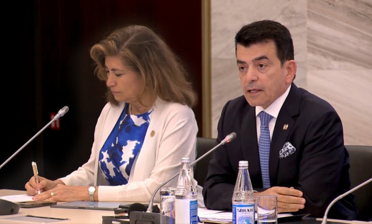 أمام المنتدى العالمي للحوار بين الثقافات بباكو.. الإيسيسكو تدعو إلى التعاطي الناجع مع تغير المناخ أمام المنتدى العالمي للحوار بين الثقافات بباكو.. الإيسيسكو تدعو إلى التعاطي الناجع مع تغير المناخ