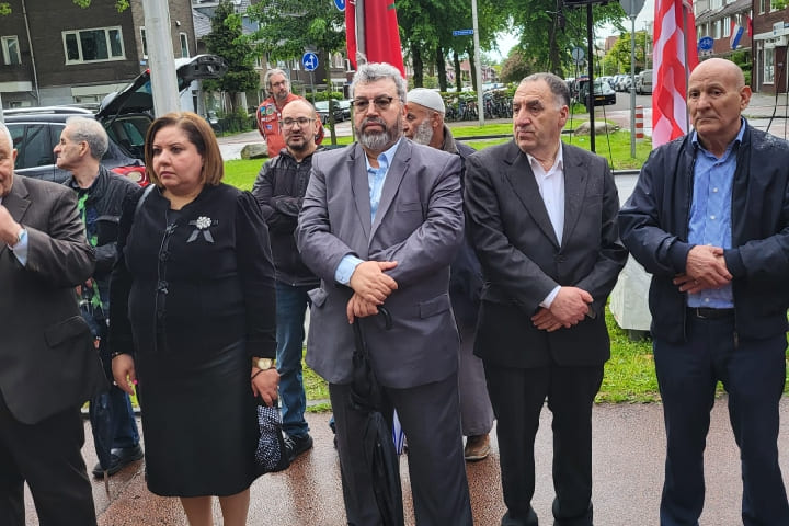 مغاربة هولندا يخلدون ذكرى استشهاد أبطال الوطن في الحرب العالمية الثانية مغاربة هولندا يخلدون ذكرى استشهاد أبطال الوطن في الحرب العالمية الثانية