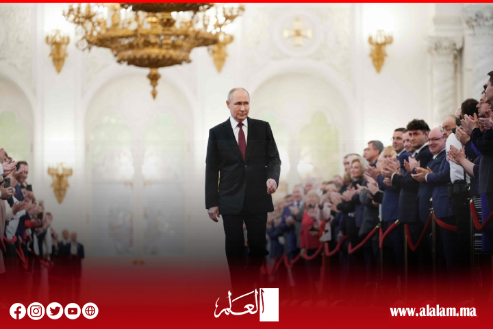 مراسم تنصيب مهيبة في روسيا بمناسبة بدأ ولاية جديدة لـ"بوتين" مراسم تنصيب مهيبة في روسيا بمناسبة بدأ ولاية جديدة لـ"بوتين"