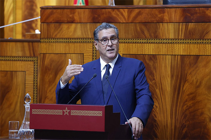 أخنوش يستعرض بمجلس النواب إنجازات ومكتسبات الحكومة أخنوش يستعرض بمجلس النواب إنجازات ومكتسبات الحكومة