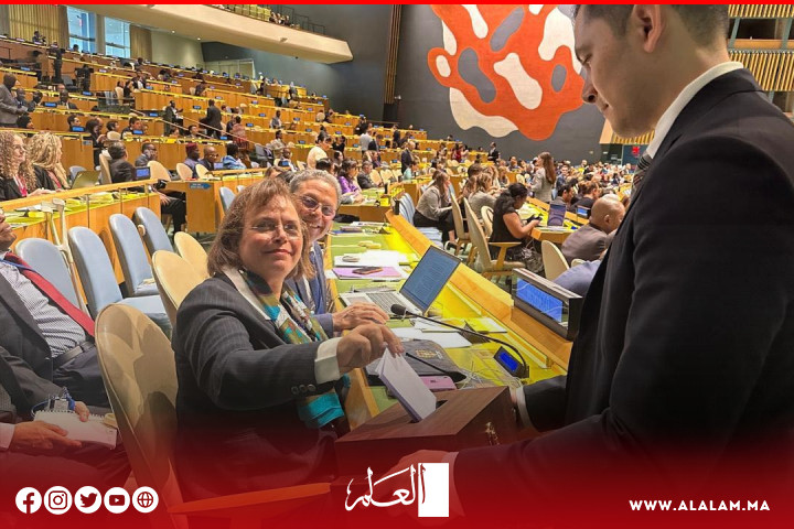 عواطف حيار تبرز بالأمم المتحدة التزام المغرب الثابت بتعزيز حقوق الأشخاص ذوي الإعاقة عواطف حيار تبرز بالأمم المتحدة التزام المغرب الثابت بتعزيز حقوق الأشخاص ذوي الإعاقة