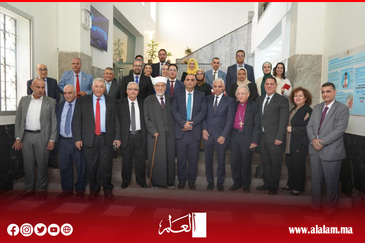 وزير الصحة المغربي يجري مباحثات مع وفد فلسطيني بشأن تطورات الوضع الصحي في فلسطين وسبل تعزيز التعاون المغربي الفلسطيني في المجال الصحي وزير الصحة المغربي يجري مباحثات مع وفد فلسطيني بشأن تطورات الوضع الصحي في فلسطين وسبل تعزيز التعاون المغربي الفلسطيني في المجال الصحي