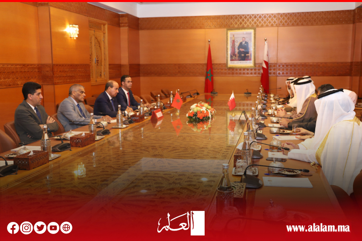 رئيس مجلس المستشارين يستقبل رئيس مجلس النواب البحريني بالرباط رئيس مجلس المستشارين يستقبل رئيس مجلس النواب البحريني بالرباط