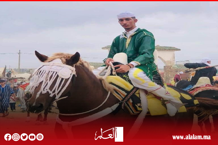 مصرع فارس في مهرجان تيفلت مصرع فارس في مهرجان تيفلت