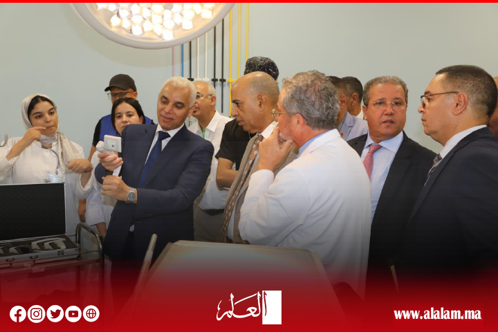 جهة الشرق.. "آيت طالب" يعطي انطلاقة خدمات 3 مستشفيات للقرب ومركز لتصفية الدم ويضع الحجر الأساس لبناء المركز الاستشفائي الإقليمي بتاوريرت جهة الشرق.. "آيت طالب" يعطي انطلاقة خدمات 3 مستشفيات للقرب ومركز لتصفية الدم ويضع الحجر الأساس لبناء المركز الاستشفائي الإقليمي بتاوريرت