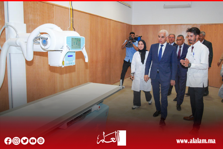 جهة الشرق.. "آيت طالب" يعطي انطلاقة خدمات 3 مستشفيات للقرب ومركز لتصفية الدم ويضع الحجر الأساس لبناء المركز الاستشفائي الإقليمي بتاوريرت جهة الشرق.. "آيت طالب" يعطي انطلاقة خدمات 3 مستشفيات للقرب ومركز لتصفية الدم ويضع الحجر الأساس لبناء المركز الاستشفائي الإقليمي بتاوريرت