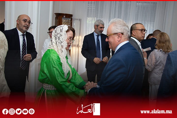 سفارة المغرب بالفاتيكان تنظم حفل استقبال بهيج بمناسبة الذكرى الـ25 لعيد العرش المجيد سفارة المغرب بالفاتيكان تنظم حفل استقبال بهيج بمناسبة الذكرى الـ25 لعيد العرش المجيد