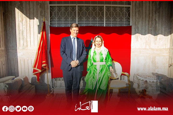 سفارة المغرب بالفاتيكان تنظم حفل استقبال بهيج بمناسبة الذكرى الـ25 لعيد العرش المجيد سفارة المغرب بالفاتيكان تنظم حفل استقبال بهيج بمناسبة الذكرى الـ25 لعيد العرش المجيد