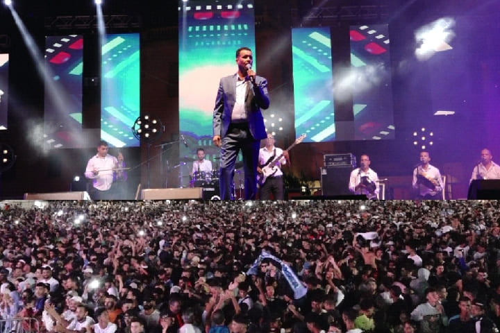 العمري يُلهب منصة مهرجان صيف العرائش 2024 في سهرة ختامية استثنائية العمري يُلهب منصة مهرجان صيف العرائش 2024 في سهرة ختامية استثنائية