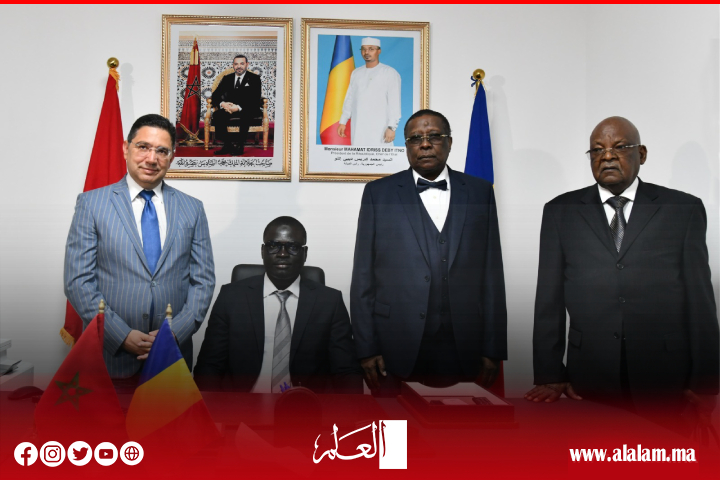 هذا ما اتقف عليه المغرب وتشاد عقب افتتاح قنصليتها بالداخلة هذا ما اتقف عليه المغرب وتشاد عقب افتتاح قنصليتها بالداخلة