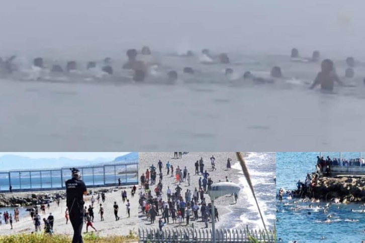 الفنيدق تحت الضغط والسلطات تسابق الزمن لوقف تدفق المهاجرين السريين الفنيدق تحت الضغط والسلطات تسابق الزمن لوقف تدفق المهاجرين السريين