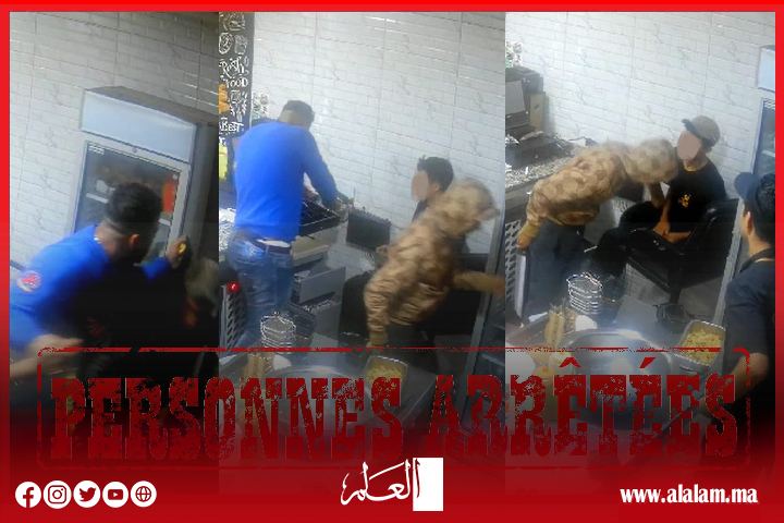 توقيف شخصين متورطان في جريمة سرقة باستعمال العنف من داخل محل لبيع المأكولات توقيف شخصين متورطان في جريمة سرقة باستعمال العنف من داخل محل لبيع المأكولات
