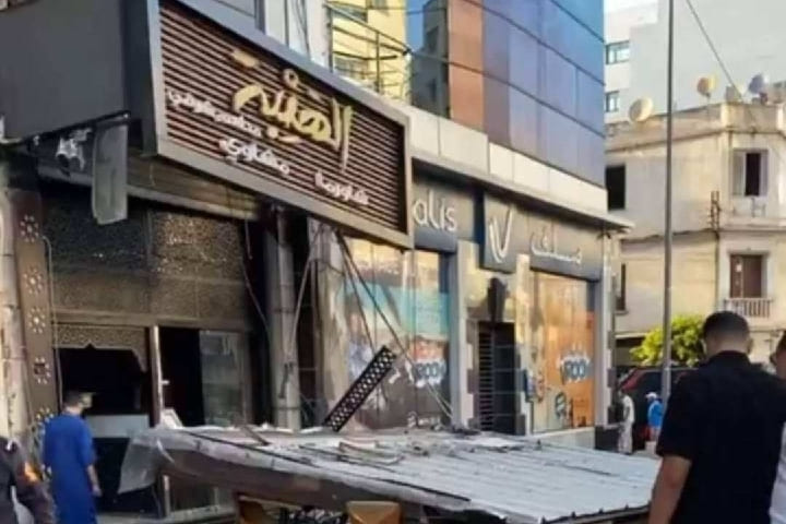 إصابة 11 شخصا إثر انهيار شرفة مطعم بالدار البيضاء إصابة 11 شخصا إثر انهيار شرفة مطعم بالدار البيضاء