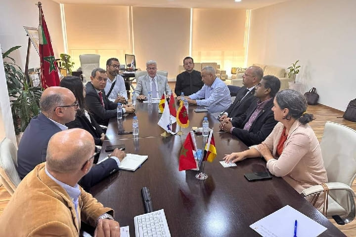 طنجة: غرفة التجارة والصناعة والخدمات لجهة طنجة تطوان الحسيمة تستقبل وفداً ألمانياً طنجة: غرفة التجارة والصناعة والخدمات لجهة طنجة تطوان الحسيمة تستقبل وفداً ألمانياً