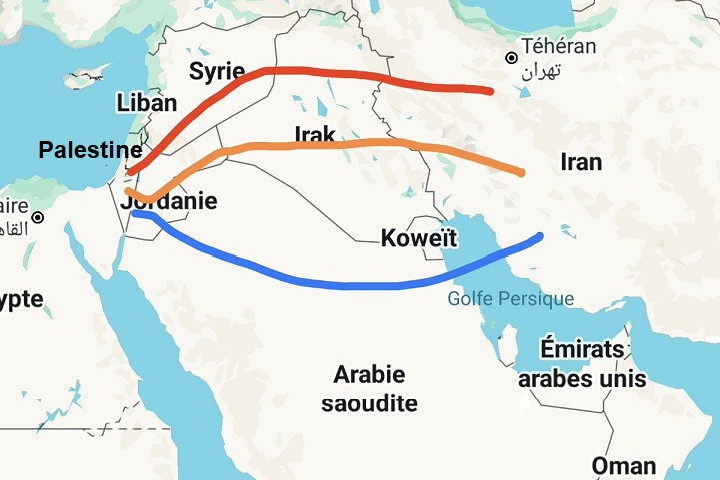 العراق يحتج على استخدام إسرائيل أجواءه لمهاجمة إيران العراق يحتج على استخدام إسرائيل أجواءه لمهاجمة إيران