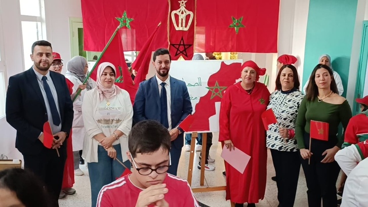 المركز التربوي النفساني أمل الرباط يحتفي بالذكرى 49 للمسيرة الخضراء المظفرة المركز التربوي النفساني أمل الرباط يحتفي بالذكرى 49 للمسيرة الخضراء المظفرة