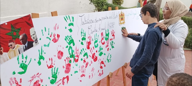 المركز التربوي النفساني أمل الرباط يحتفي بالذكرى 49 للمسيرة الخضراء المظفرة المركز التربوي النفساني أمل الرباط يحتفي بالذكرى 49 للمسيرة الخضراء المظفرة