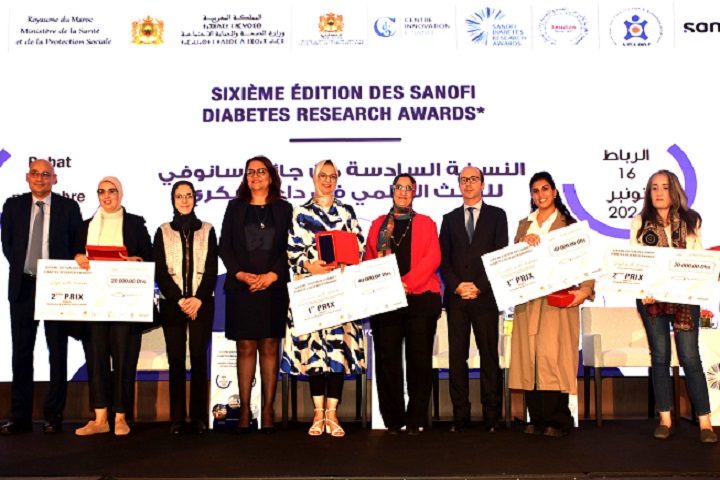 أربع جهات مغربية تفوز بجائزة "سانوفي" للبحث الطبي 2024 أربع جهات مغربية تفوز بجائزة "سانوفي" للبحث الطبي 2024