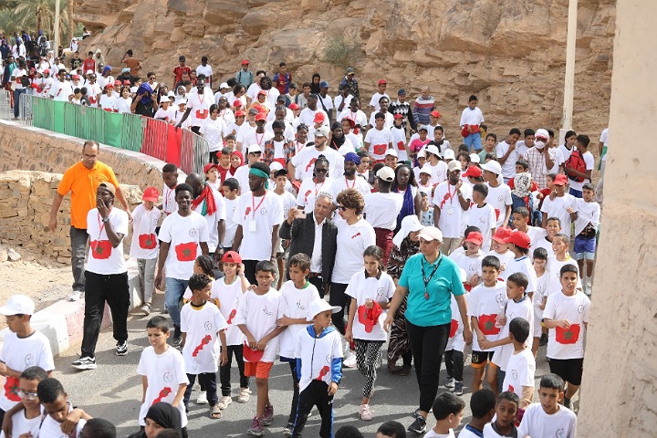 تنظيم سباق "السلام والوئام" ضمن فعاليات المهرجان الدولي للألعاب الشعبية بآسا تنظيم سباق "السلام والوئام" ضمن فعاليات المهرجان الدولي للألعاب الشعبية بآسا