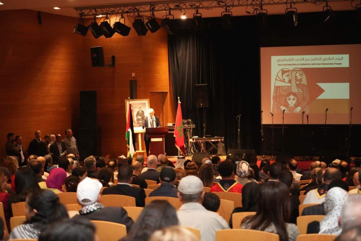 نزار بركة يشدد على مركزية القضية الفلسطينية نزار بركة يشدد على مركزية القضية الفلسطينية