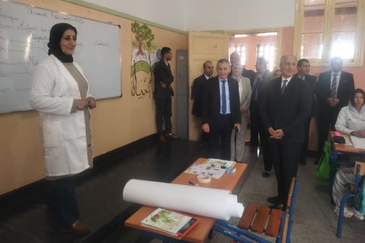 وزير التربية الوطنية والتعليم الأولي والرياضة في زيارة تفقدية بوجدة لدعم مشاريع تربوية ورياضية وزير التربية الوطنية والتعليم الأولي والرياضة في زيارة تفقدية بوجدة لدعم مشاريع تربوية ورياضية