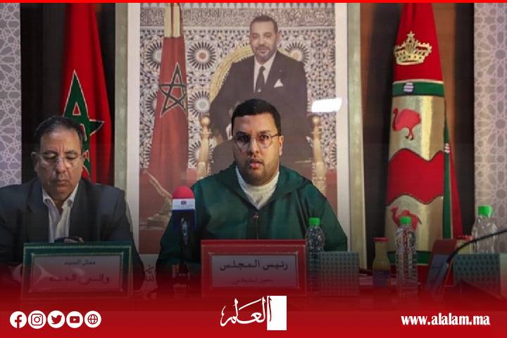 حزب الاستقلال يعود للواجهة بانتخاب منصور لمباركي رئيسا لمجلس مجموعة الجماعات الترابية للتوزيع لجهة العيون الساقية الحمراء حزب الاستقلال يعود للواجهة بانتخاب منصور لمباركي رئيسا لمجلس مجموعة الجماعات الترابية للتوزيع لجهة العيون الساقية الحمراء