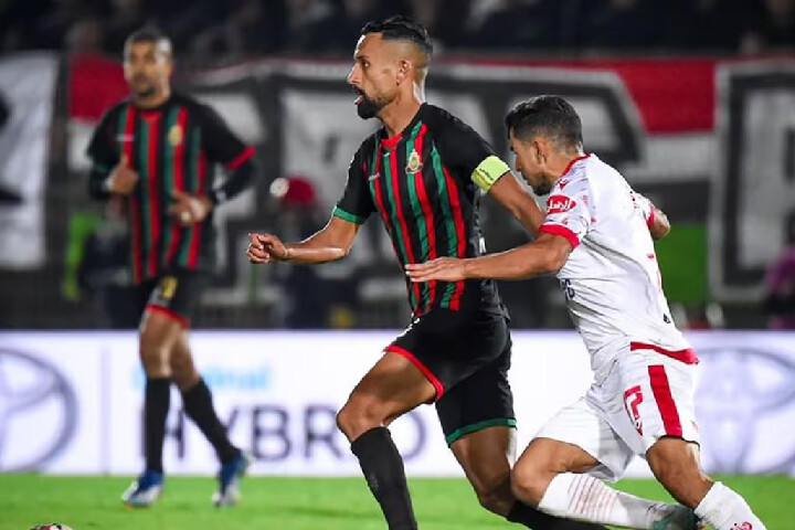 الوداد بدون جمهور يتحدى الجيش الملكي في القنيطرة الوداد بدون جمهور يتحدى الجيش الملكي في القنيطرة