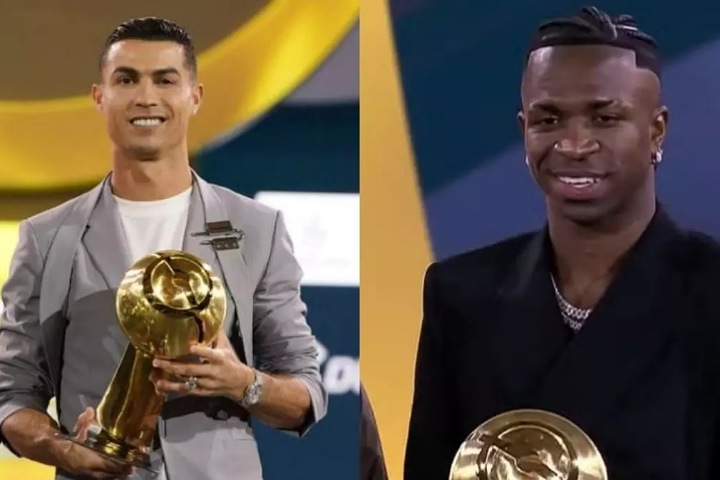 فينيسيوس الأفضل في العالم ورونالدو في الشرق الأوسط وفق "غلوب سوكر" فينيسيوس الأفضل في العالم ورونالدو في الشرق الأوسط وفق "غلوب سوكر"