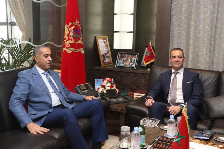 تطوان: عبد اللطيف حموشي يستقبل المفوض العام للاستعلامات بمملكة إسبانيا تطوان: عبد اللطيف حموشي يستقبل المفوض العام للاستعلامات بمملكة إسبانيا