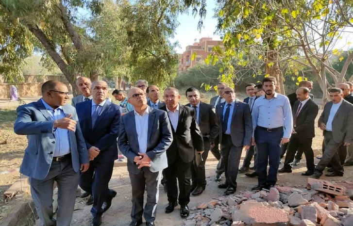 إقليم الحوز: السلطات تتوعد المتلاعبين بحقوق المتضررين في إعادة الإعمار والتأهيل إقليم الحوز: السلطات تتوعد المتلاعبين بحقوق المتضررين في إعادة الإعمار والتأهيل