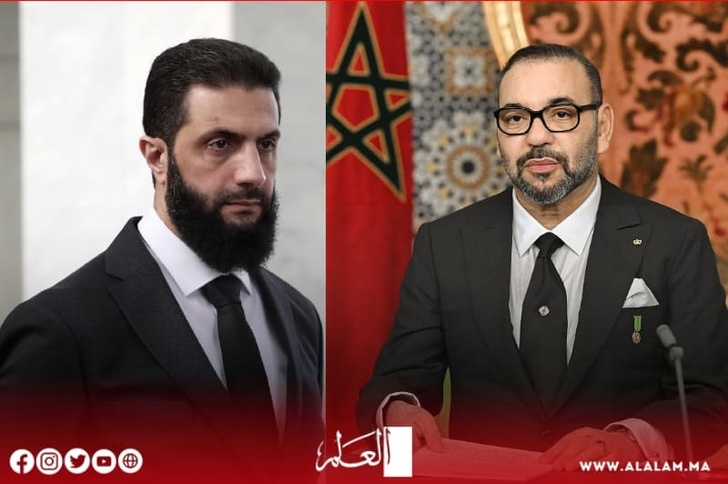 دلالات عميقة في تهنئة جلالة الملك للرئيس السوري الانتقالي دلالات عميقة في تهنئة جلالة الملك للرئيس السوري الانتقالي