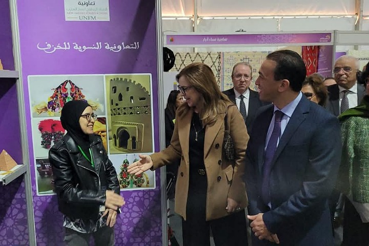 ابن يحيى تشارك في فعاليات افتتاح القرية التضامنية للتعاونيات ابن يحيى تشارك في فعاليات افتتاح القرية التضامنية للتعاونيات