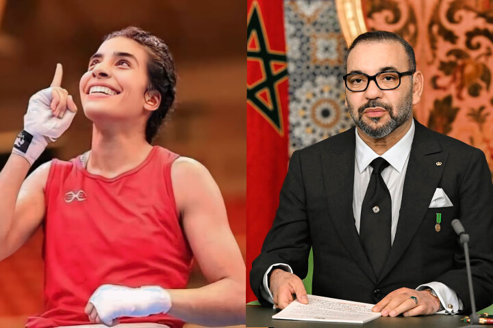 جلالة الملك يهنئ وداد برطال على تتويجها بطلة للعالم في الملاكمة جلالة الملك يهنئ وداد برطال على تتويجها بطلة للعالم في الملاكمة