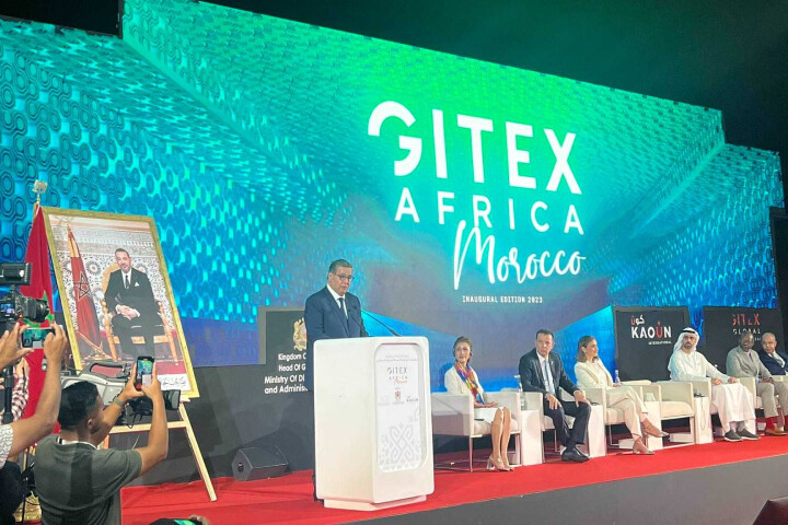 أخنوش يصف الهجومات السيبرانية بالممارسات المشينة خلال افتتاح "جيتكس إفريقيا-المغرب" أخنوش يصف الهجومات السيبرانية بالممارسات المشينة خلال افتتاح "جيتكس إفريقيا-المغرب"