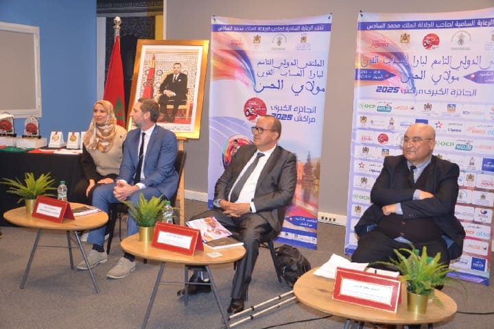 العوني يكشف الاستعدادات لملتقى مراكش الدولي التاسع لبارا ألعاب القوى العوني يكشف الاستعدادات لملتقى مراكش الدولي التاسع لبارا ألعاب القوى