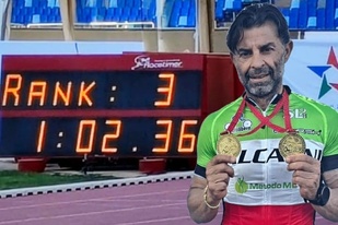 كارلو كالكاني يسطر إنجازا تاريخيا بمراكش بتحطيمه رقمين قياسيين عالميين كارلو كالكاني يسطر إنجازا تاريخيا بمراكش بتحطيمه رقمين قياسيين عالميين