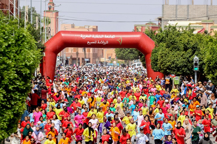مشاركة مكثفة في "خطوات النصر النسائية" ببن جرير مشاركة مكثفة في "خطوات النصر النسائية" ببن جرير