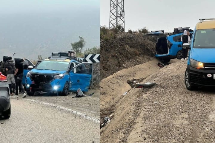 حادث سير مروع بين سيارة أجرة وسيارة خفيفة بإقليم شفشاون.