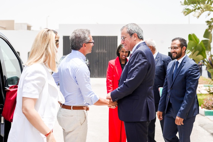 وفد فرنسي يطلع على دينامية التنمية بجهة الداخلة وادي الذهب وفد فرنسي يطلع على دينامية التنمية بجهة الداخلة وادي الذهب