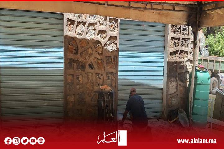 حصري: اعتصام بمنتزه تاغبالوت بعد اقتحام أكشاك وإقفالها واتهامات للباشا بالشطط في استعمال السلطة