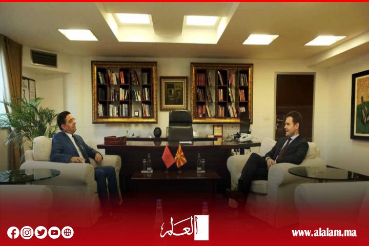 Le Maroc et le nord de la Macédoine améliorent leur coopération avec la signature de nouveaux accords Le Maroc et le nord de la Macédoine améliorent leur coopération avec la signature de nouveaux accords