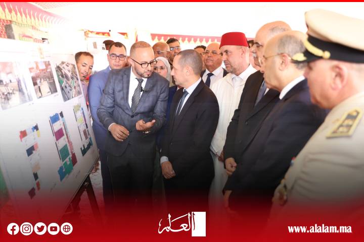 وزير الصحة يقوم بزيارة لمرافق المركز الاستشفائي الإقليمي لتنغير